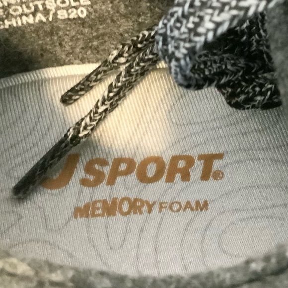 JSport by Jambu Women’s Acrylic Lace Up Round-Toe Shoes Gray Size 10 NWT - Picture 7 of 7